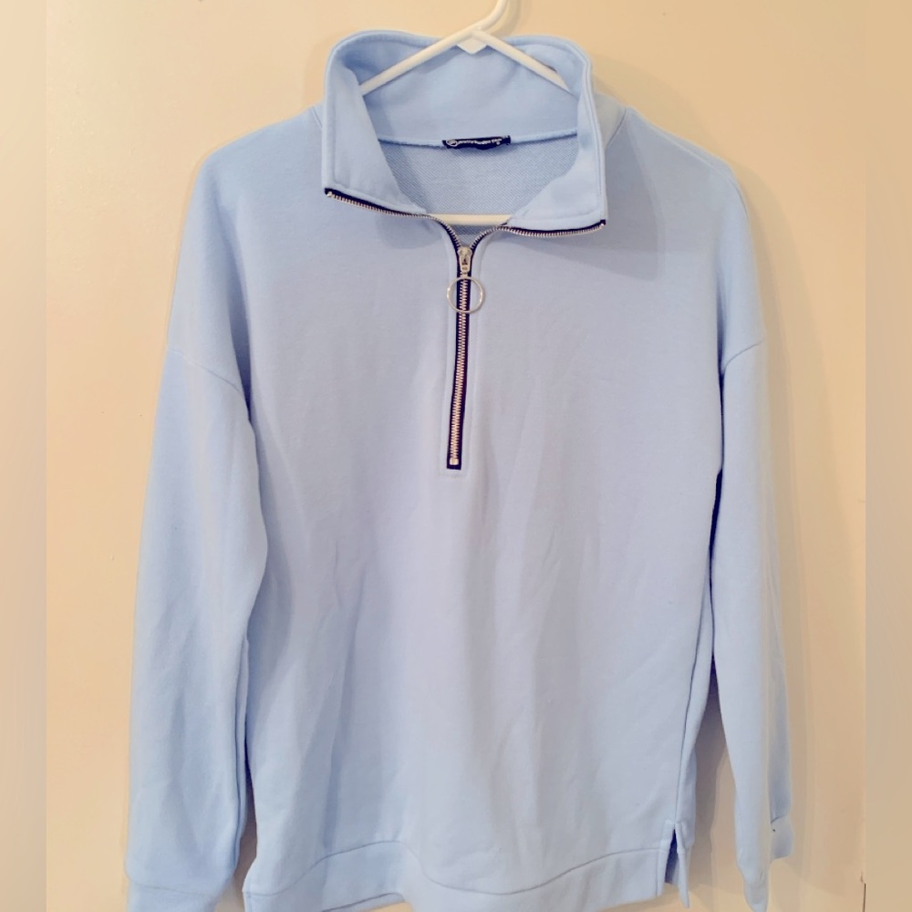 Light Blue Quarter Zip